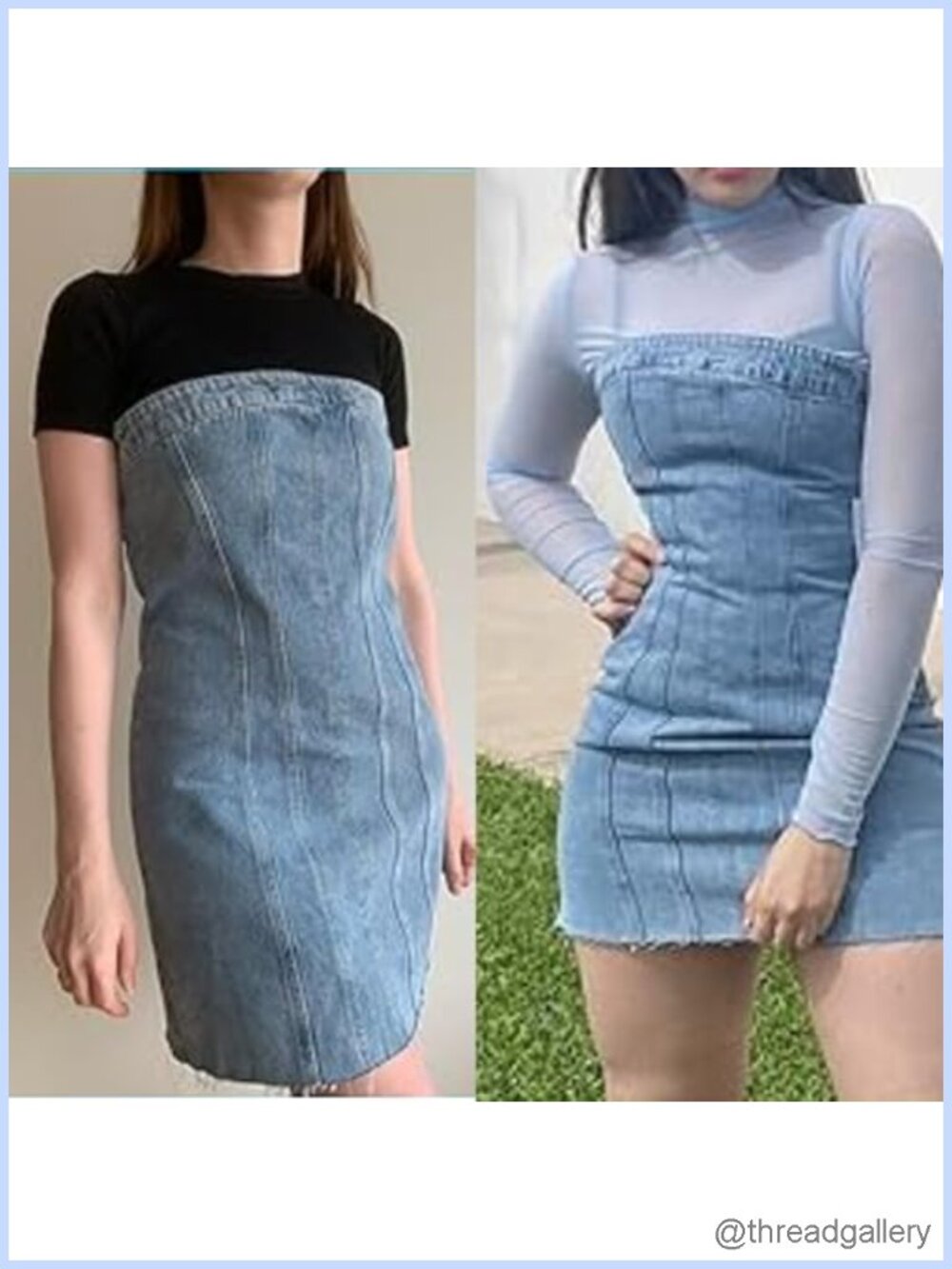 Women's Strapless Denim Bodycon Mini Dress Y2K Corset Backless Clubwear - Picture 3 of 6